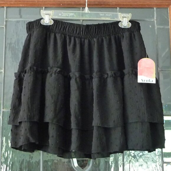 ARULA Ophelia Clip Dot Mini Skirt 1X - Picture 4 of 11
